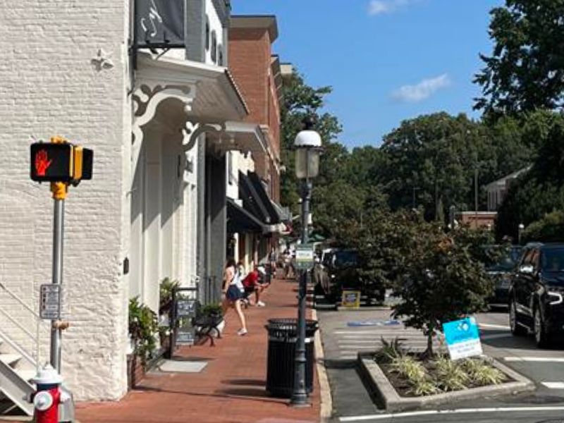 downtown Elon